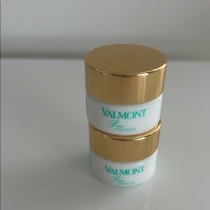 Valmont Prime Contour Cream Set with Gold Lids